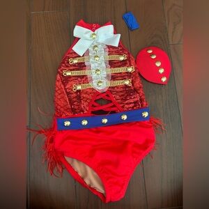 Red and Gold Custom Costume